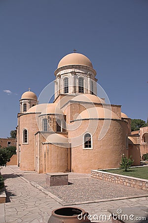 Agia Triada - Stavros - Crete Stock Photo