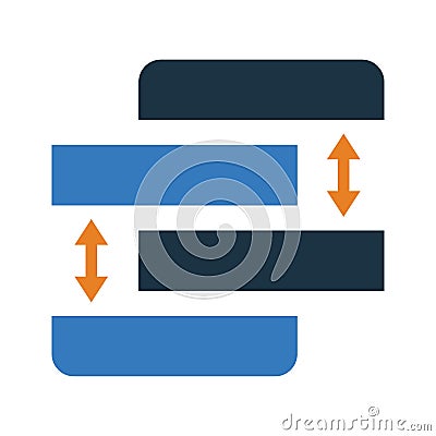 Agile, prioritize, priority icon. Simple editable vector graphics Stock Photo