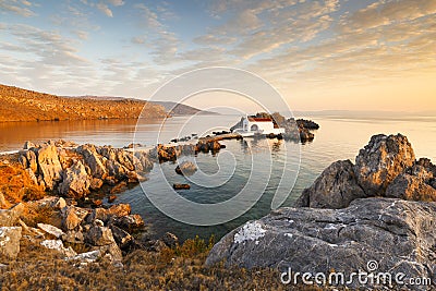 Agios Isidoros, Chios island. Stock Photo