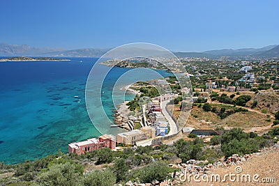 Agios Nikolaos, Crete Stock Photo