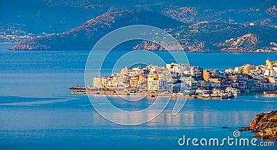 Agios Nikolaos, Crete, Greece. Stock Photo