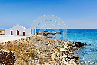 Agios Nikolaos in Zakynthos, Greece Stock Photo