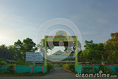 Agoho elementary school Editorial Stock Photo