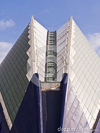 Agora, City of Arts and Sciences, Valencia Editorial Stock Photo