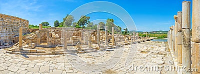 The Agora of Patara Stock Photo