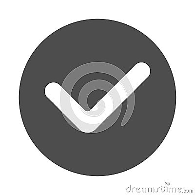 Agree or confirm icon Vector Illustration