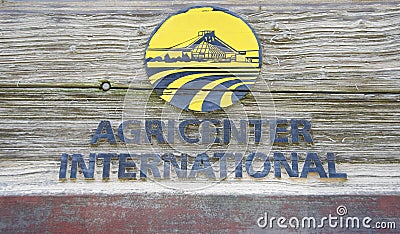 Agricenter International Agricultural Research Center Editorial Stock Photo