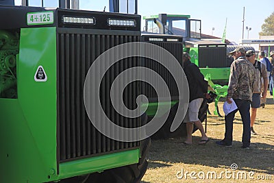Agrico tractors on Nampo Harvest Days in South Africa Editorial Stock Photo
