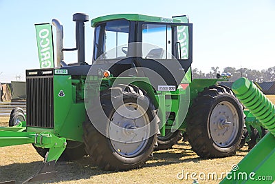 Agrico tractors on Nampo Harvest Days in South Africa Editorial Stock Photo