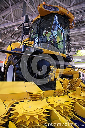 Agricultural machinery. Flail chopper Stock Photo