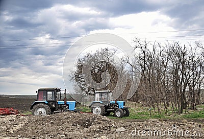 Agricultural machinery Editorial Stock Photo