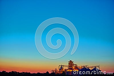 Agricultural Silo - Building Exterior, Storage and Stock Photo