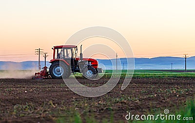 Agricultural work Stock Photo