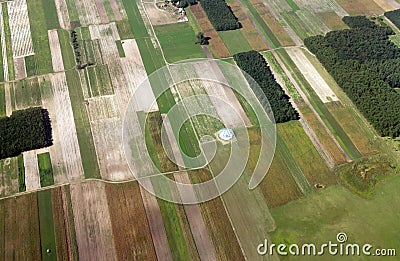 Agriculture fields Stock Photo