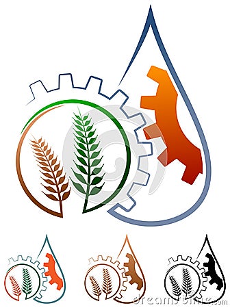 Agriculture logo Vector Illustration