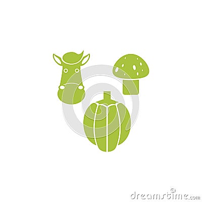 Agriculture Logo Template Vector Illustration