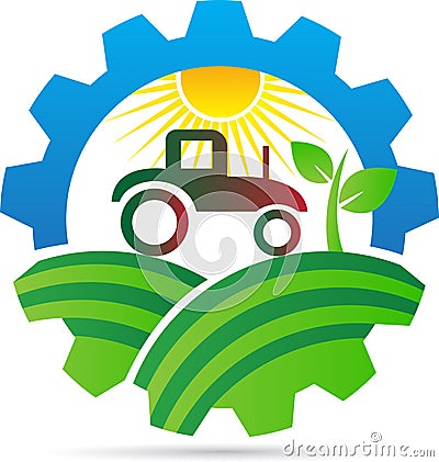 Agriculture logo Vector Illustration