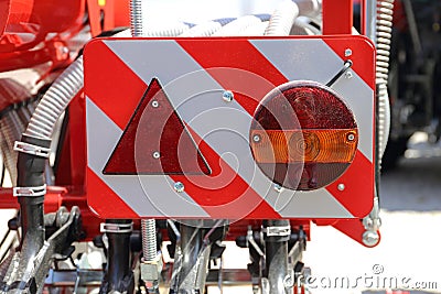 Agriculture Signal Lights Stock Photo