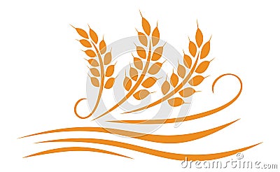 Agriculture wheat illustration design - vector Vector Illustration