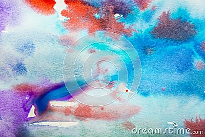 Aguarelle background Stock Photo