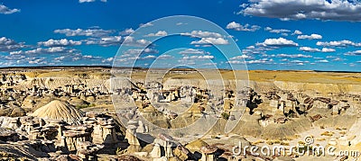 Ah-Shi-Sle-Pah Badlands Stock Photo