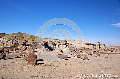 Ah-Shi-Sle-Pah Wilderness Study Area, New Mexico, USA Stock Photo