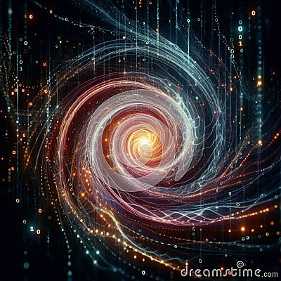 AI abstract security connection graphic internet other system Stock Photo