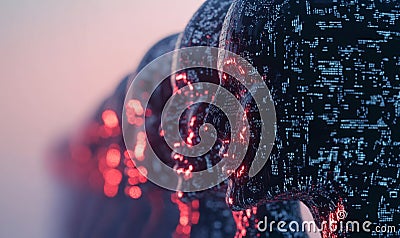 AI, Artificial Intelligence concept,3d rendering,conceptual image Stock Photo