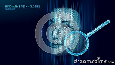 AI chat bot search artificial intelligence technology. Website virtual reality data analysis information prompt research Vector Illustration