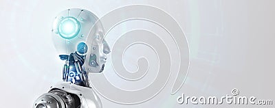 AI-Enabled Robotic Process Automation, Cloud Security, Chatbot Communication, IoT, VPN, and Cybersecurity Stock Photo