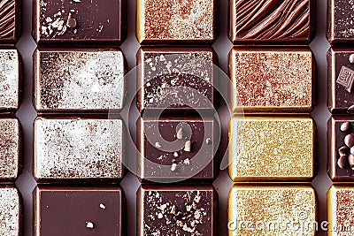 Ai generated Flatlay is a photographic composition top-down perspective, where objects are arranged on a flat surface Stock Photo