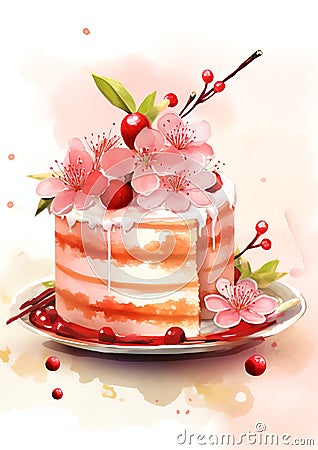 Chinese New Year Cake Fa Gao Chinese new year pattern Stock Photo