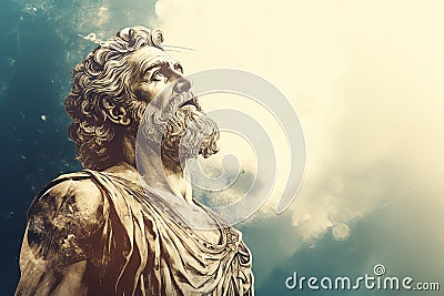 the god posidon illustration illustration photo Cartoon Illustration