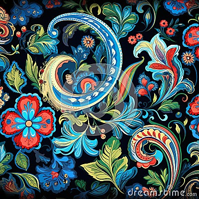 Paisley Designs background, design seamless pattern Stock Photo