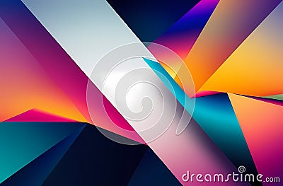 AI Generated Minimalist Abstract Background with Subtle Gold Gradient and Smooth Texture, Ideal for Elegant and Modern Design Stock Photo