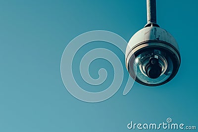 Tech synchronization in security systems integrates device communication for innovative alarms, ensuring secure access and camera Cartoon Illustration