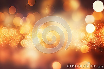 Ai generative. Christmas bokeh background Stock Photo