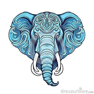 Elephant logo Stock Photo
