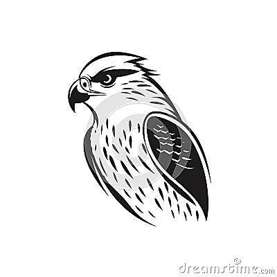 Falcon logo Stock Photo