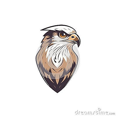 Falcon logo Stock Photo