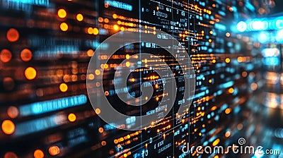 AI technology predicts medication adherence through data analysis and visual patterns Stock Photo