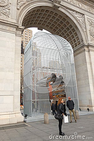 Ai Weiwei Art Installation Editorial Stock Photo
