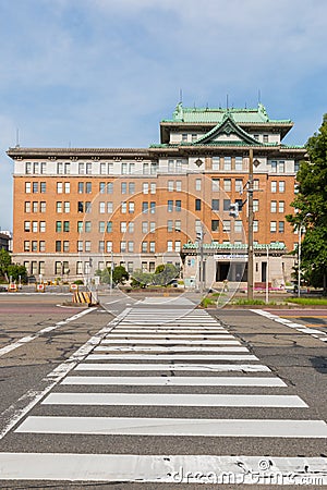 Aichi Prefectural Government Office japan. Editorial Stock Photo