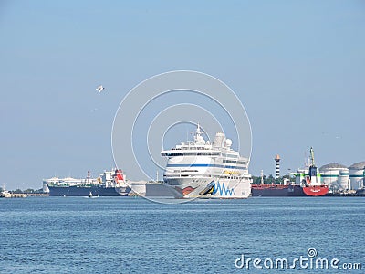 AIDA vita Cruise ship Editorial Stock Photo