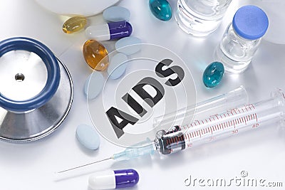 AIDS Stock Photo