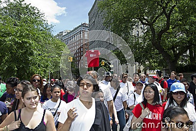 AIDS WALK 2010 Editorial Stock Photo
