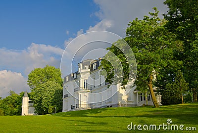 Aiete Palace, built in 1878, Donostia, Gipuzkoa Stock Photo