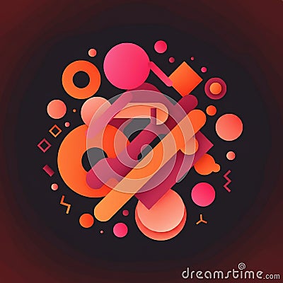 AIGenerated Background Images & Seamless Patterns - Perfect for Design Projects Stock Photo