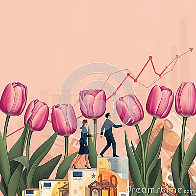AIGenerated Background Images & Seamless Patterns - Perfect for Design Projects Stock Photo
