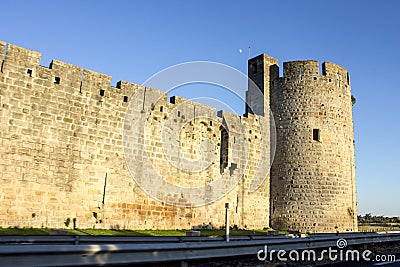 Aigues-Mortes, France Editorial Stock Photo